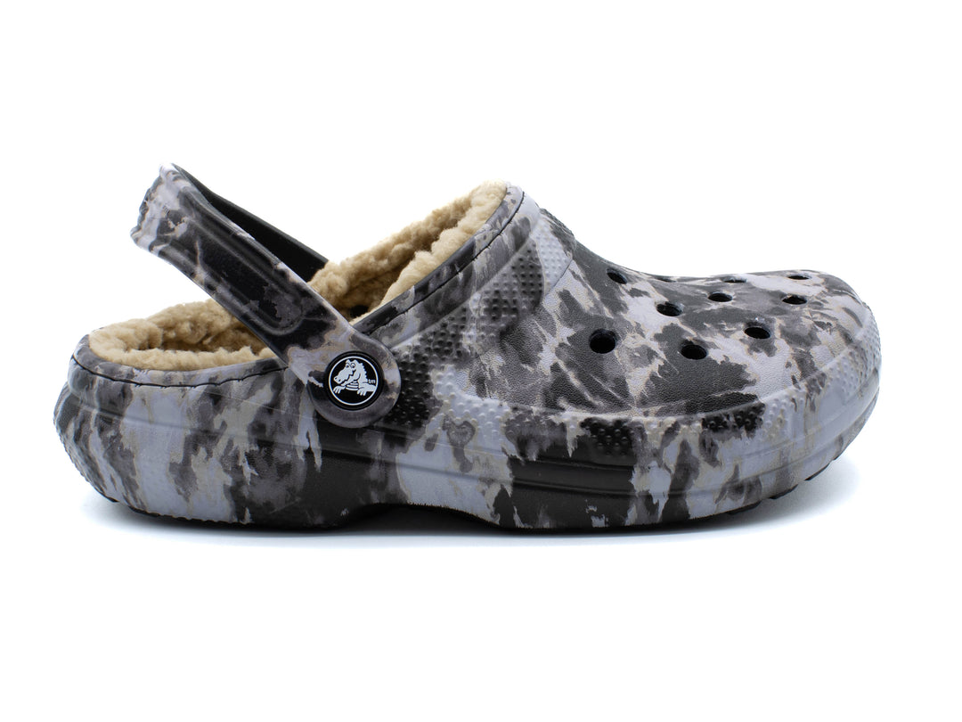 CROCS Classic Tie Dye Lined Clog