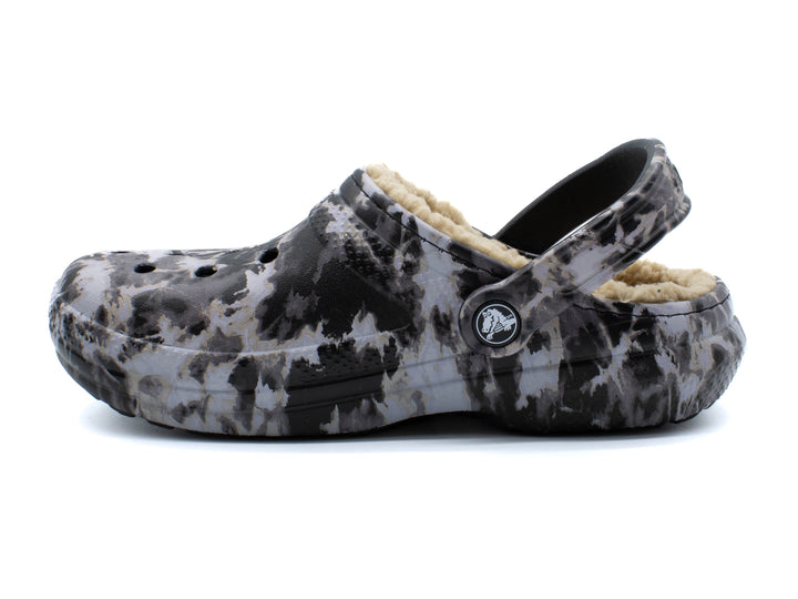 CROCS Classic Tie Dye Lined Clog