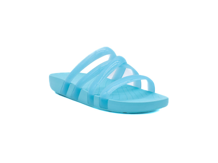 CROCS SPLASH GLOSSY STRAPPY SANDAL