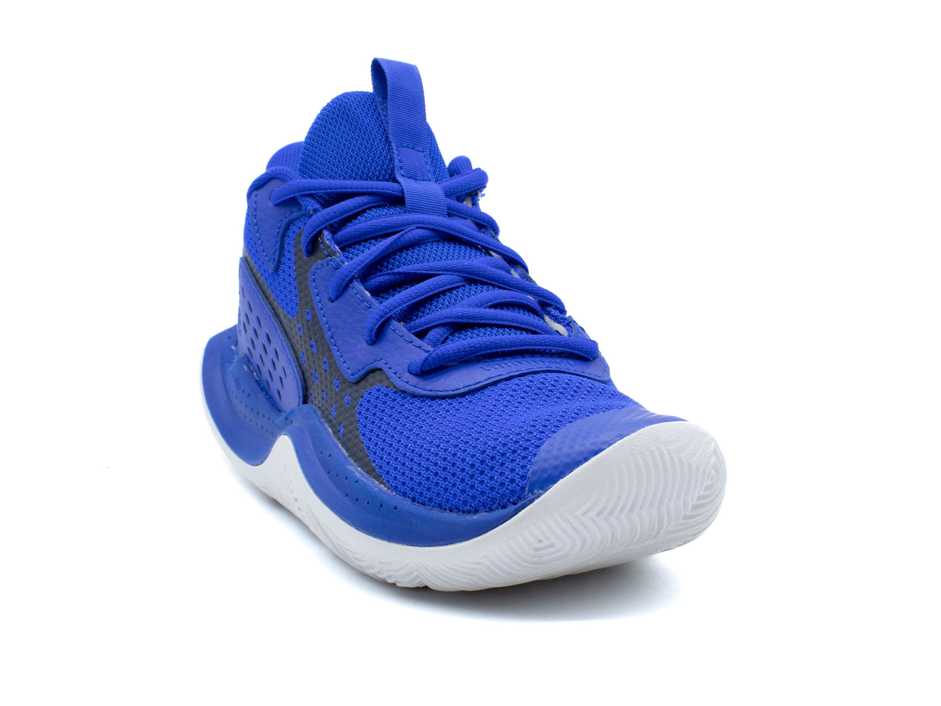 Blue under armour basketball shoes best sale