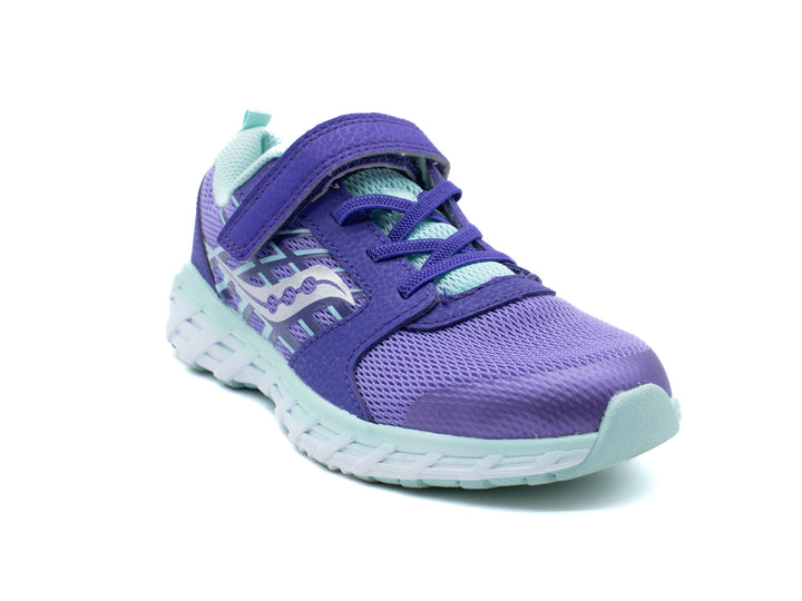 SAUCONY BIG KID'S WIND 2.0 A/C SNEAKER