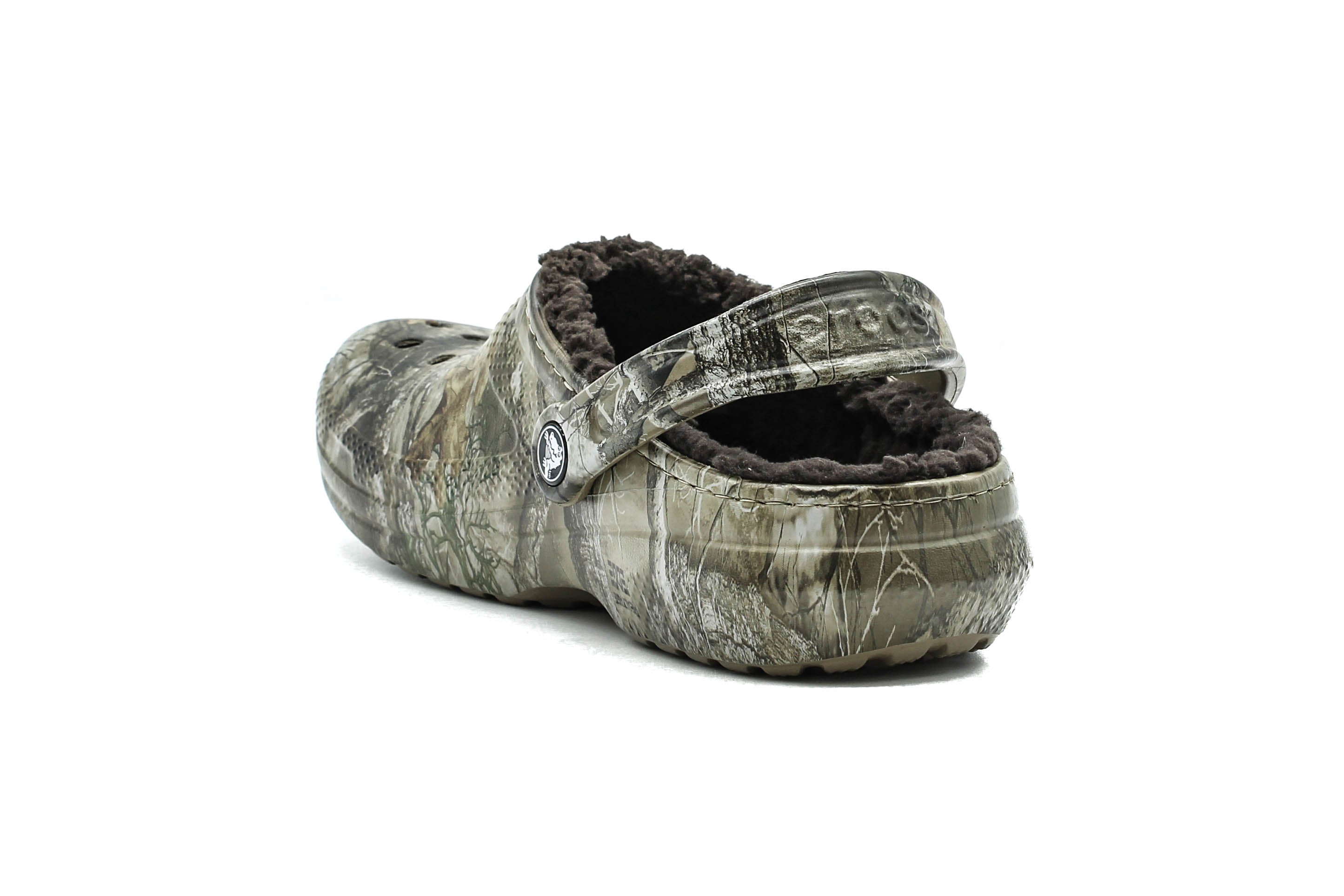 Camo crocs online lined