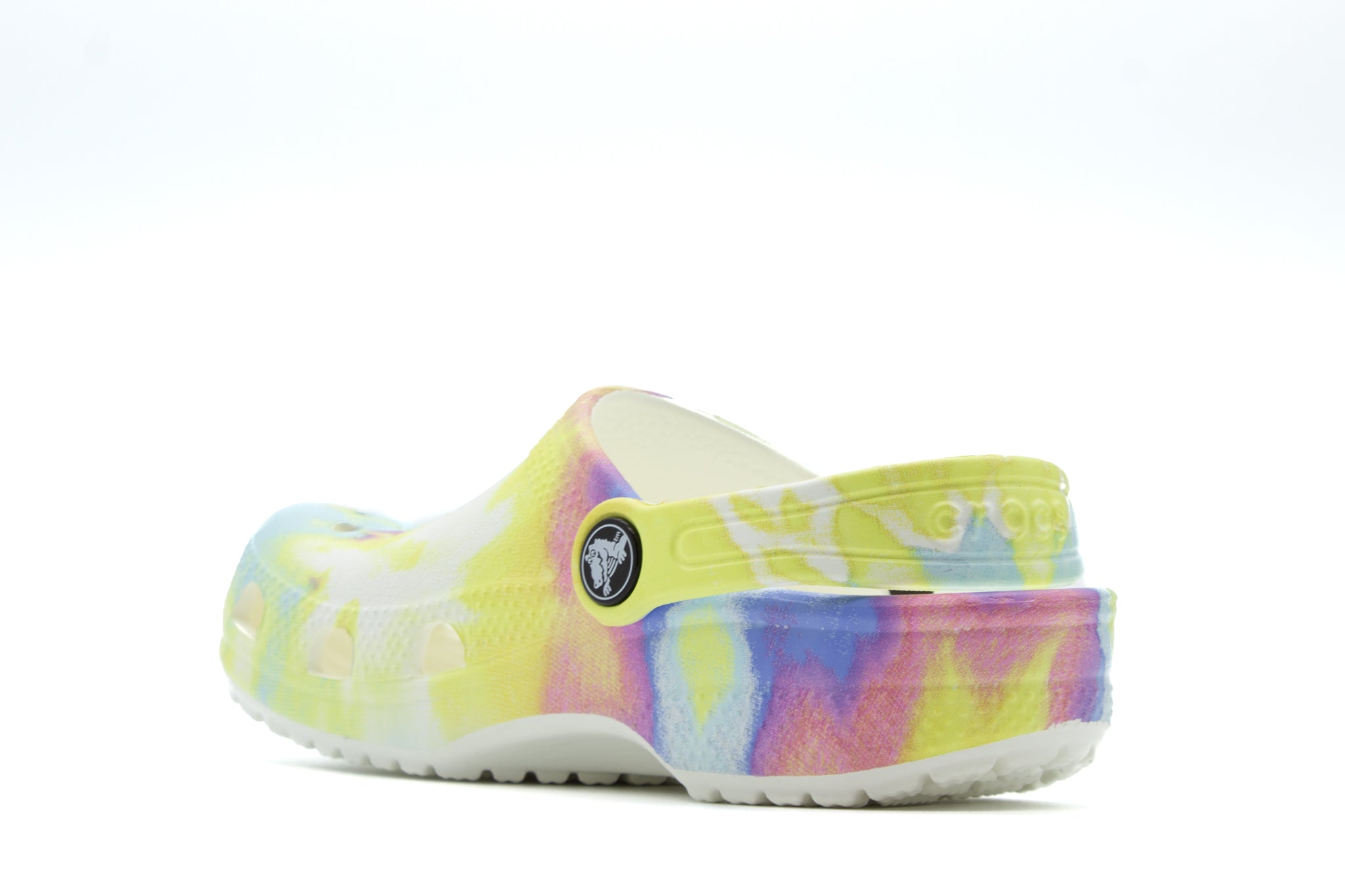 Pastel rainbow crocs hot sale