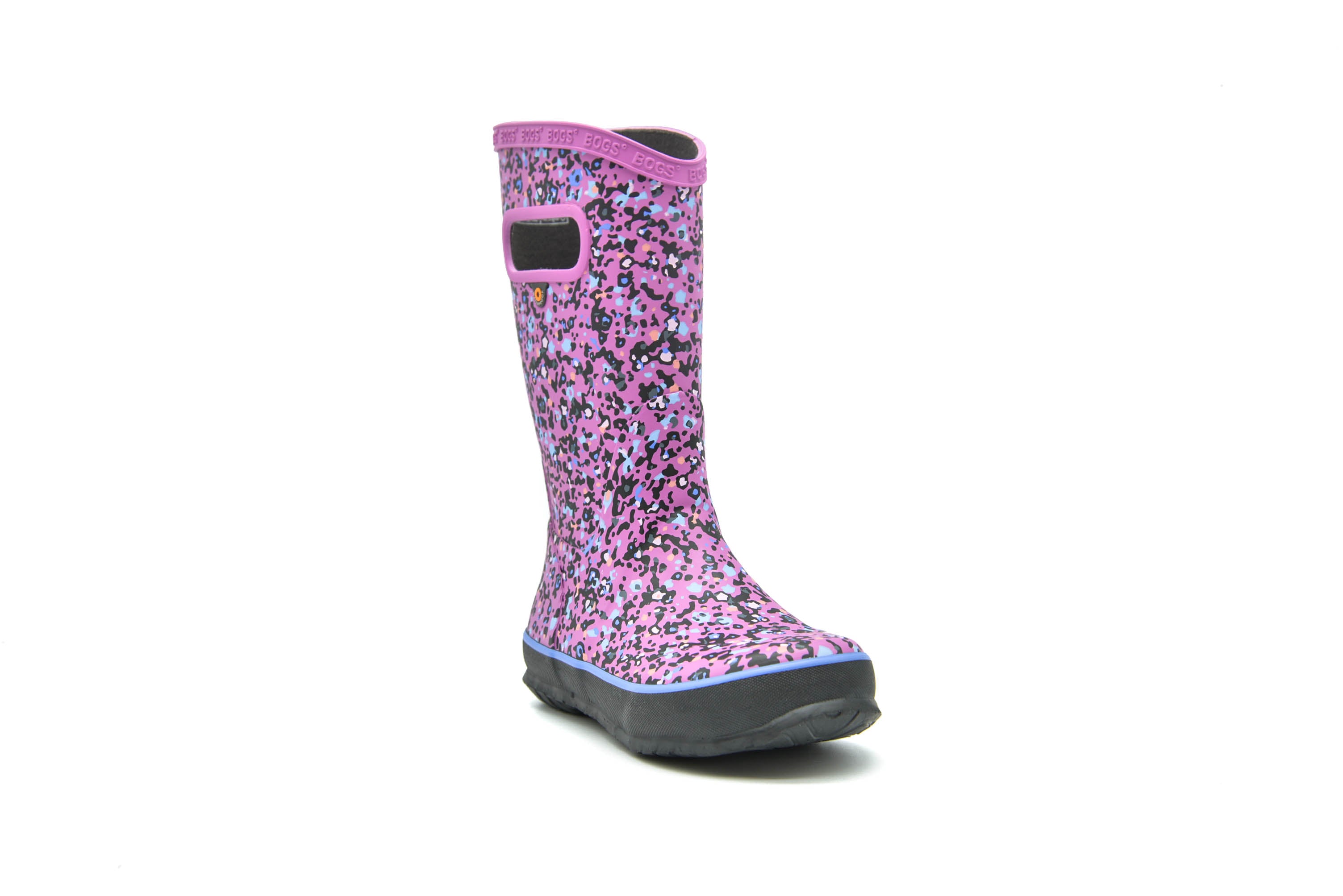 thumbnail image 2 of BOGS Baby Boys Elliott II Rain Boots - Waterproof Faux Leather Toddler Boots 2 of 12