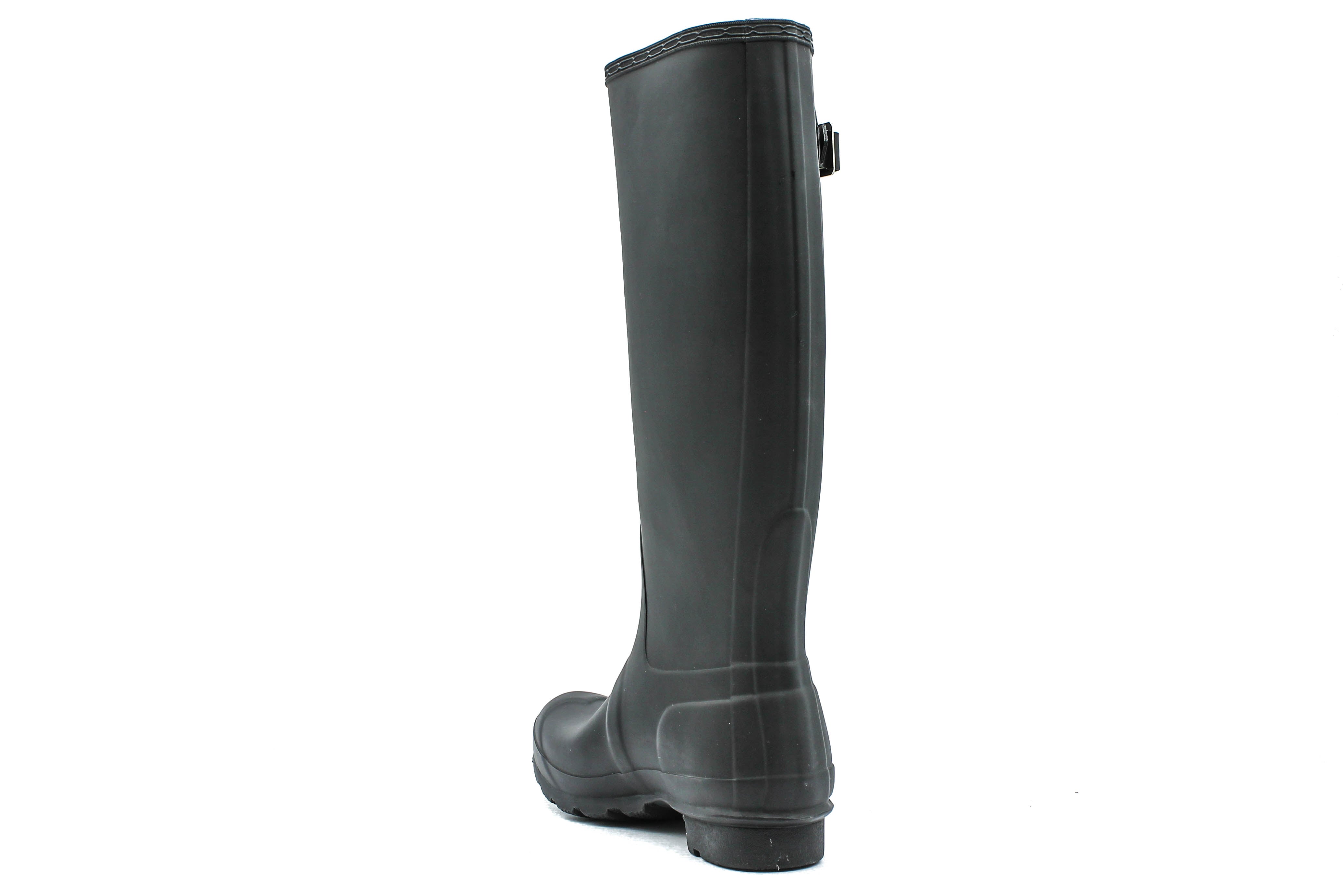 Hunter original tall rain boots black best sale