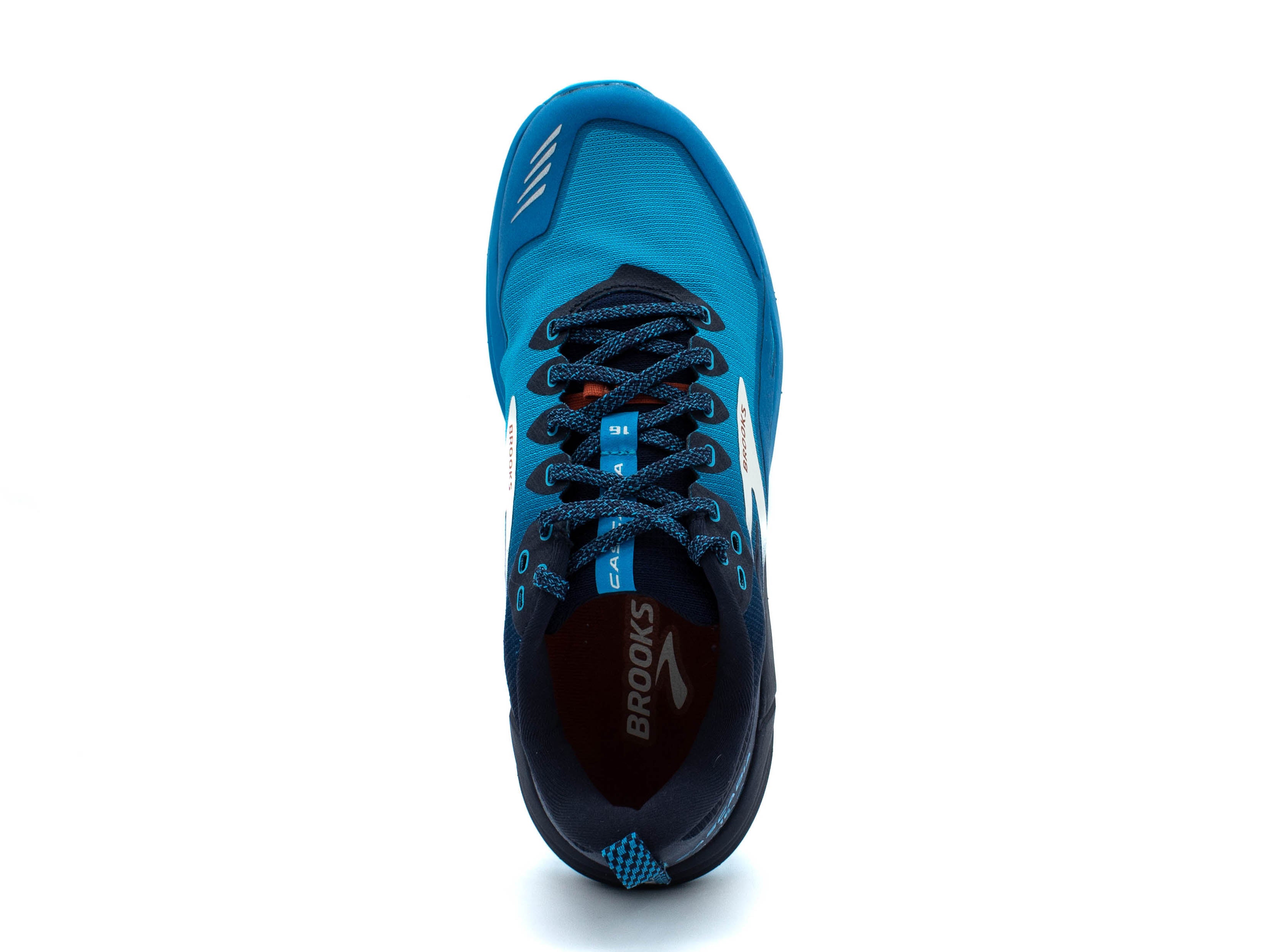国内配送 BROOKS Cascadia 16 BLACK /BLUE Women's Brooks Cascadia 16 | Marathon Sports