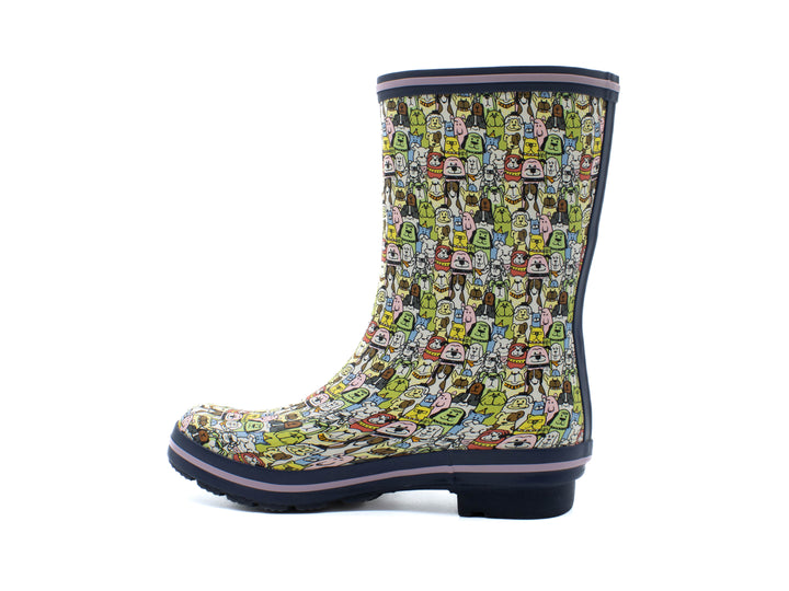 SKECHERS BOBS Rain Check All Over Rover Rain Boot