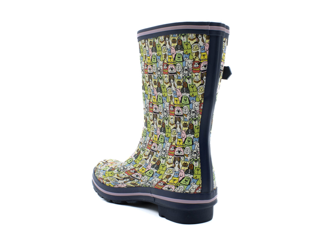 SKECHERS BOBS Rain Check All Over Rover Rain Boot
