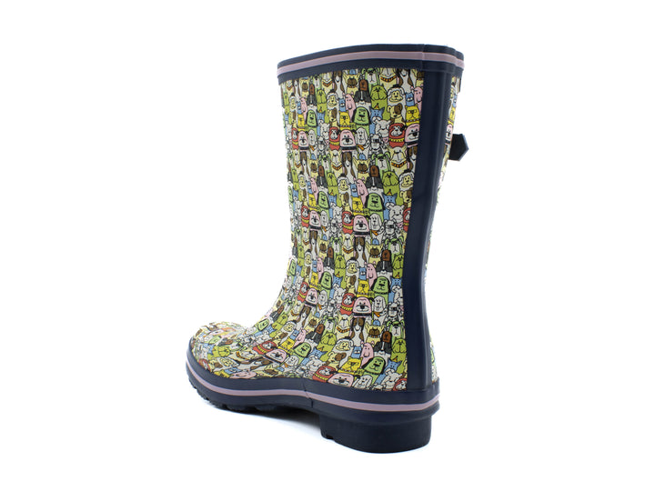 SKECHERS BOBS Rain Check All Over Rover Rain Boot