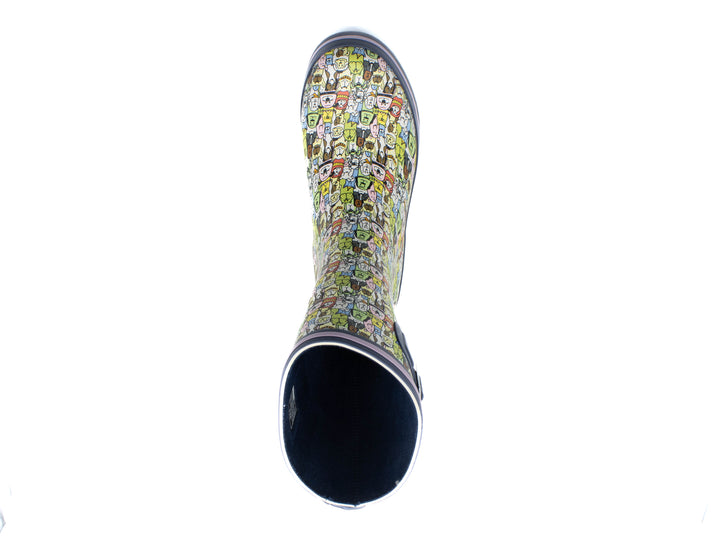 SKECHERS BOBS Rain Check All Over Rover Rain Boot