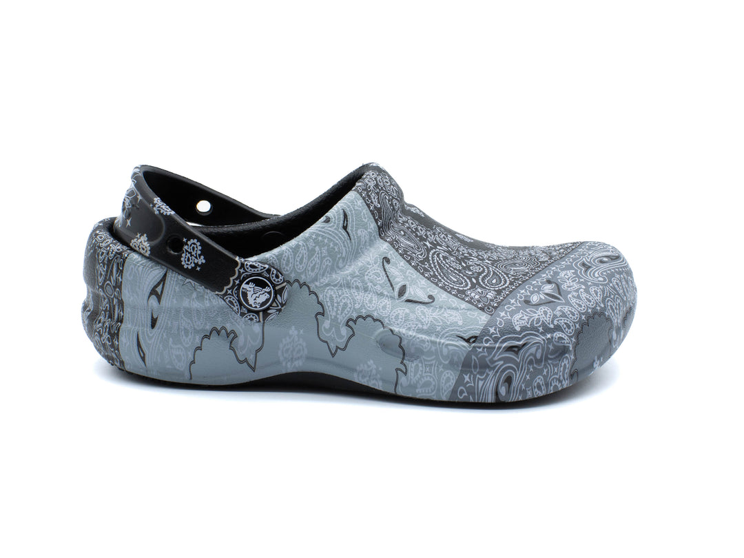 CROCS Unisex Bistro Graphic Slip Resistant Clog