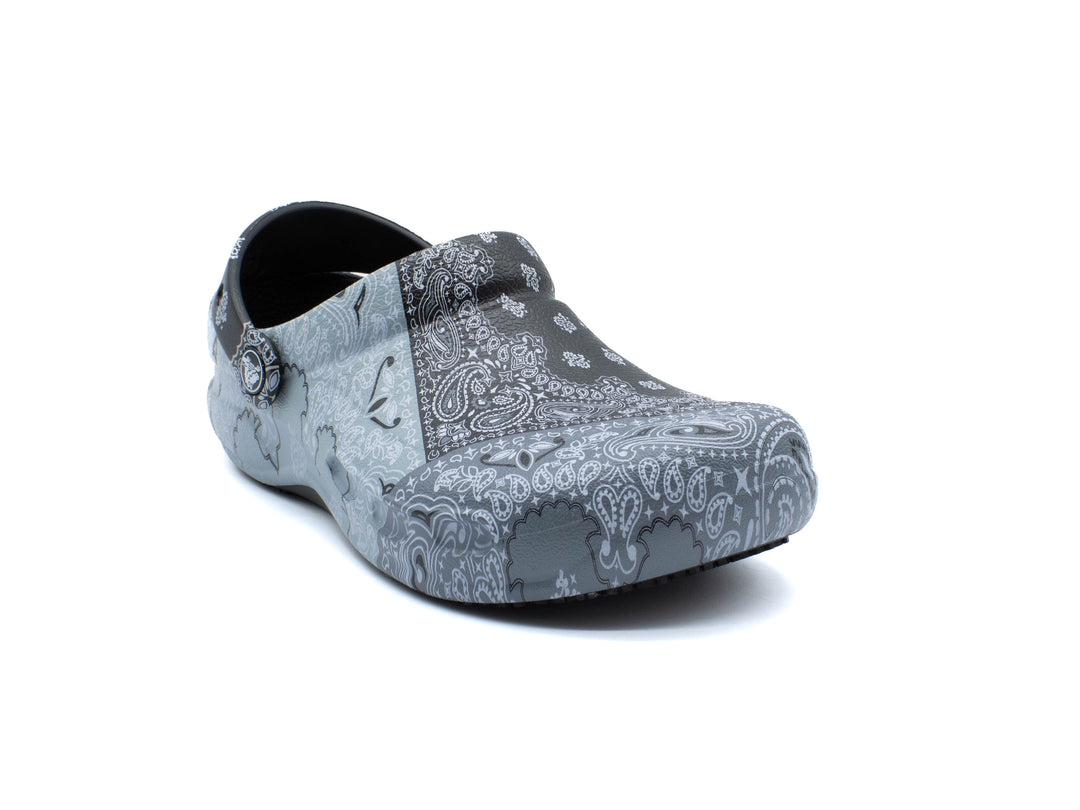 CROCS Unisex Bistro Graphic Slip Resistant Clog