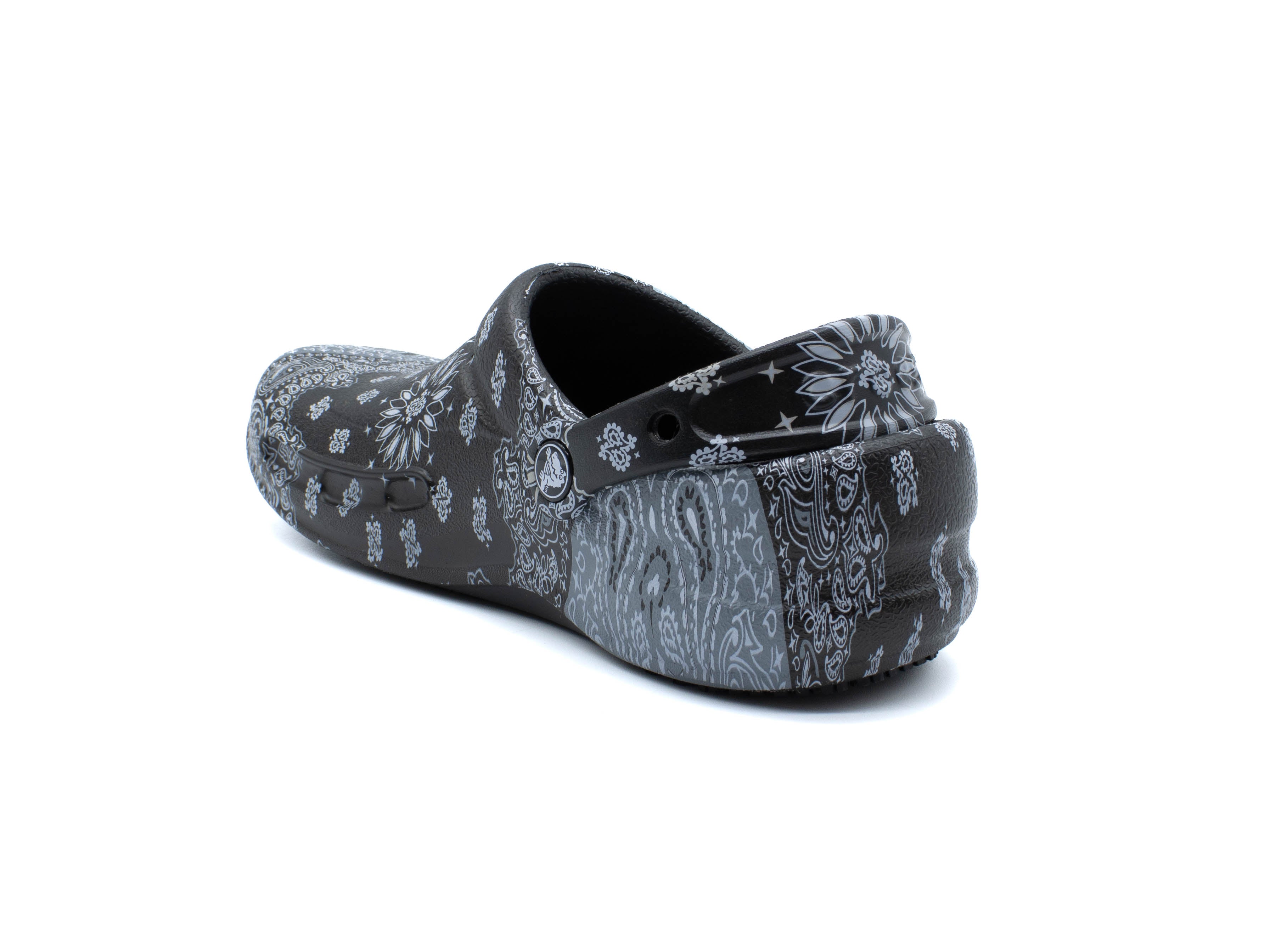 超希少 クロックス bistro peppers clog black 25cm Crocs Unisex Bistro Graphic Pepper/Black Clogs, Nursing Clogs