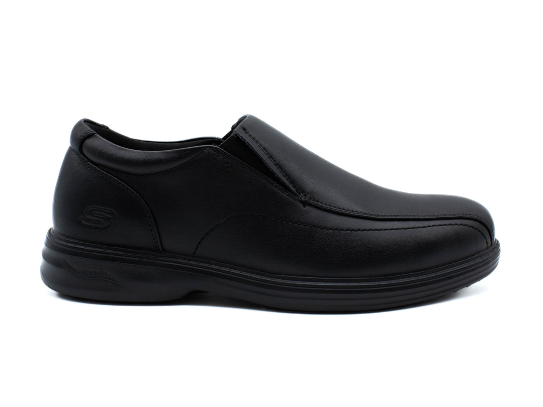 SKECHERS Ogden Arch Fit Leather Slip-on
