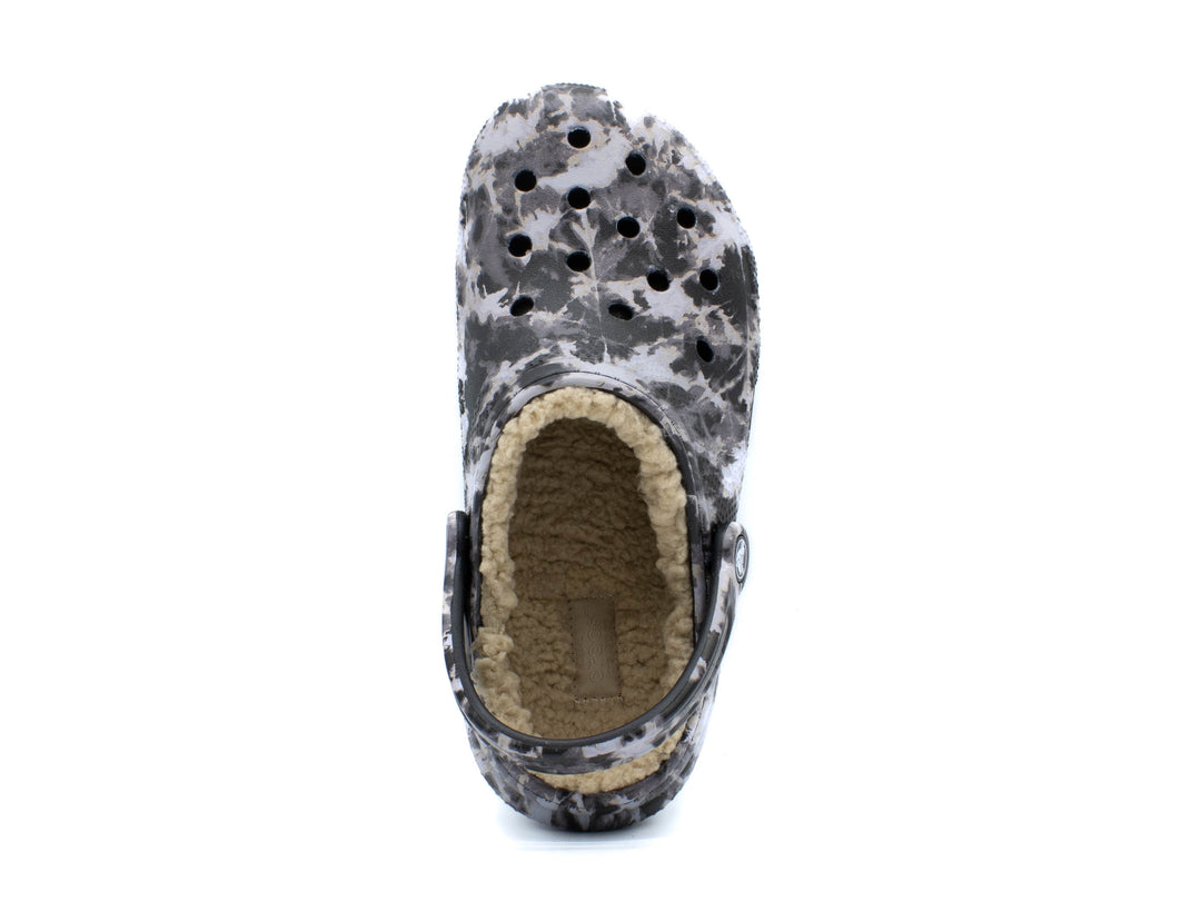 CROCS Classic Tie Dye Lined Clog