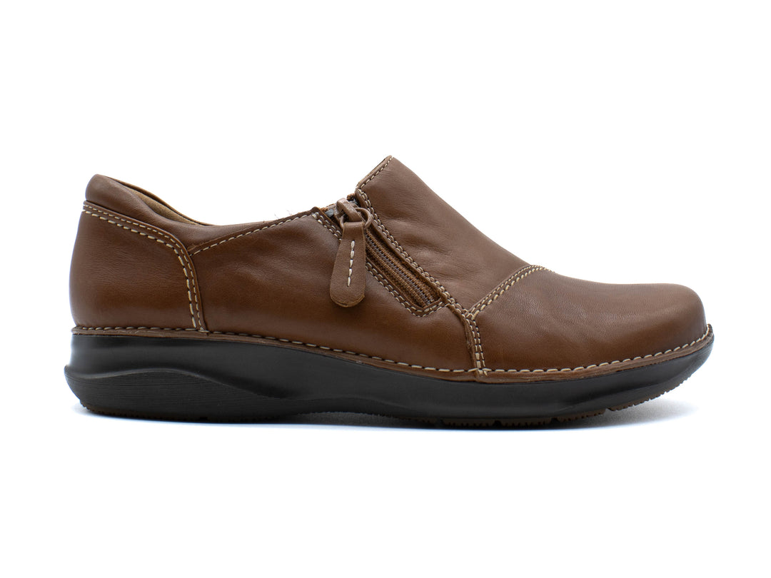 CLARKS Ashley Zip slip-on