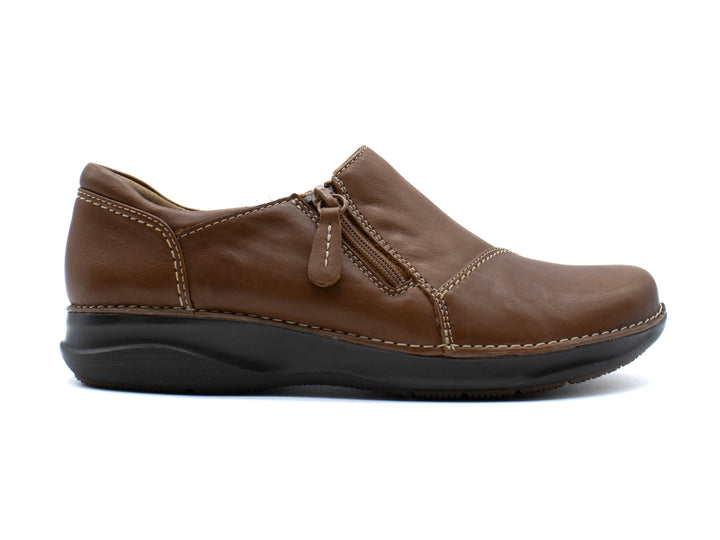 CLARKS Ashley Zip slip-on