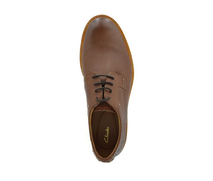 Clarks Atticus LT Kant, Donker bruin leer 1, 42 EU Clarks Atticus LT Kant, Donker bruin leer 1, 42 EU