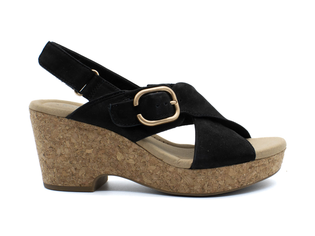 CLARKS GISELLE DOVE WEDGES