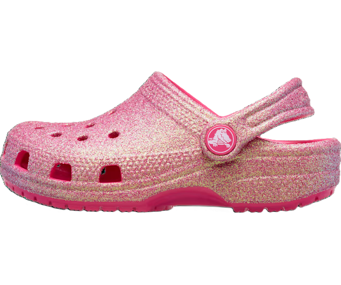 CROCS Kids’ Classic Iridescent Glitter Clog