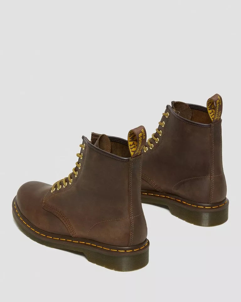 DR. MARTENS 1460 Crazy Horse Leather Lace Up