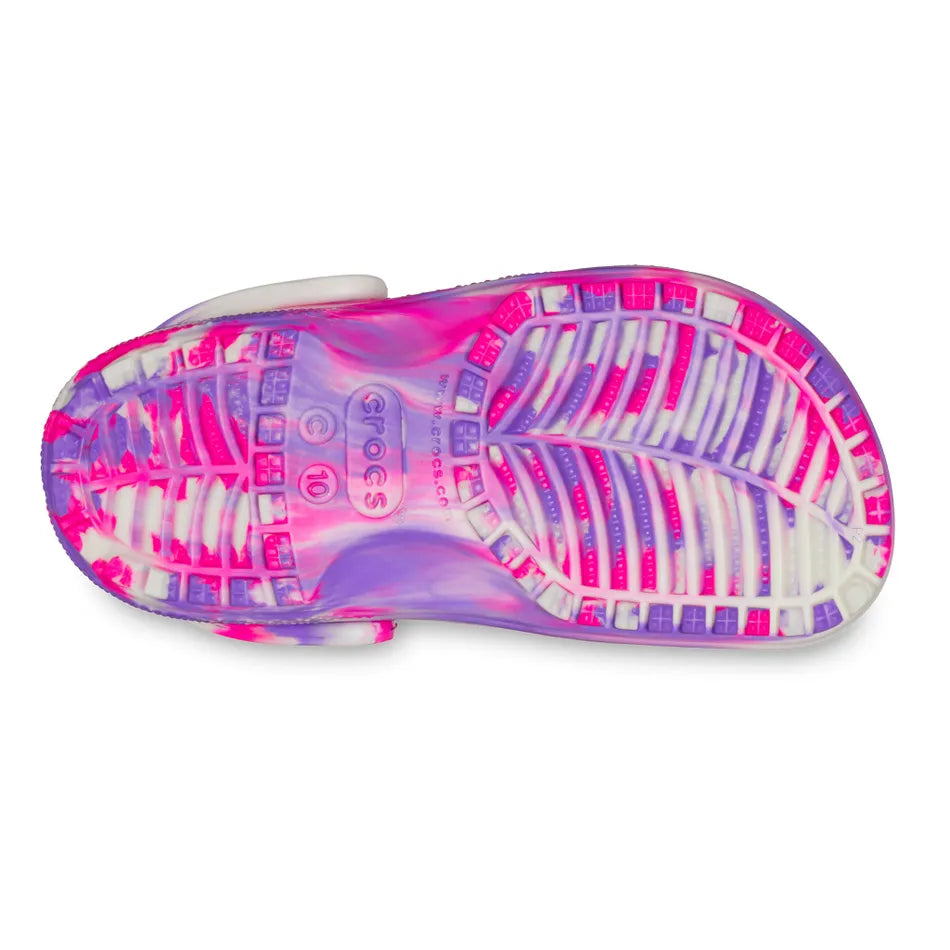 CROCS Classic Glow Marble Clogs
