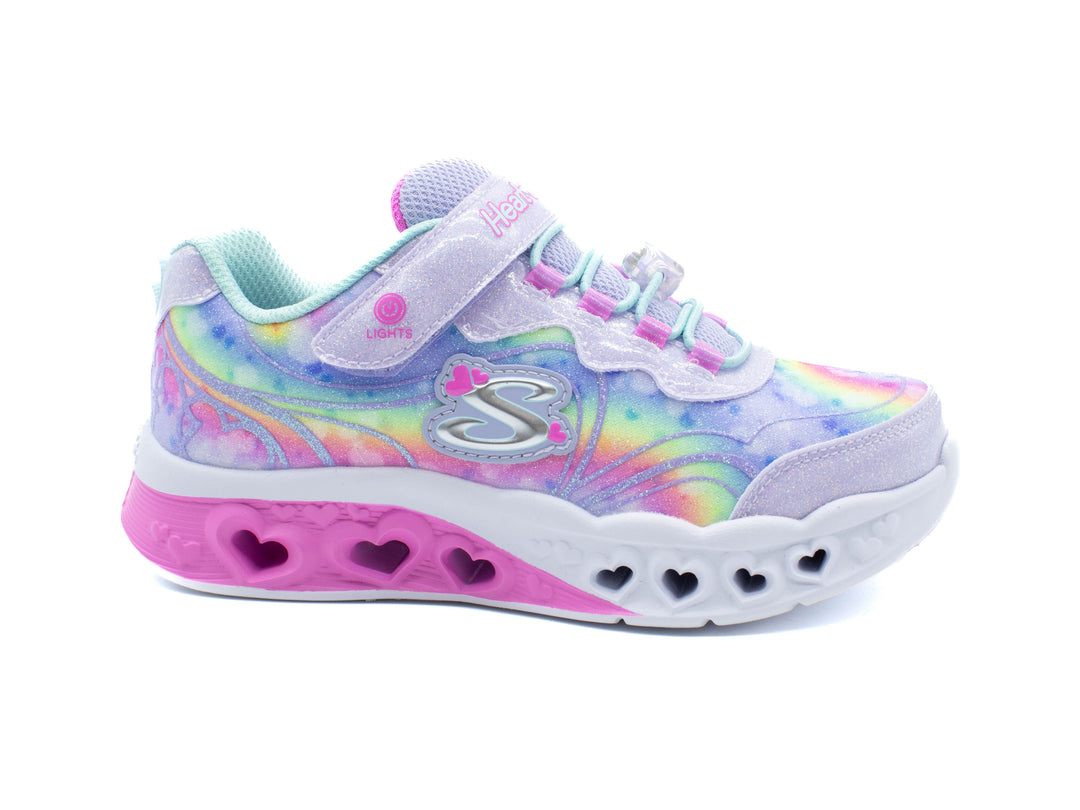 SKECHERS FLUTTER HEART LIGHTS - GROOVY SWIRL