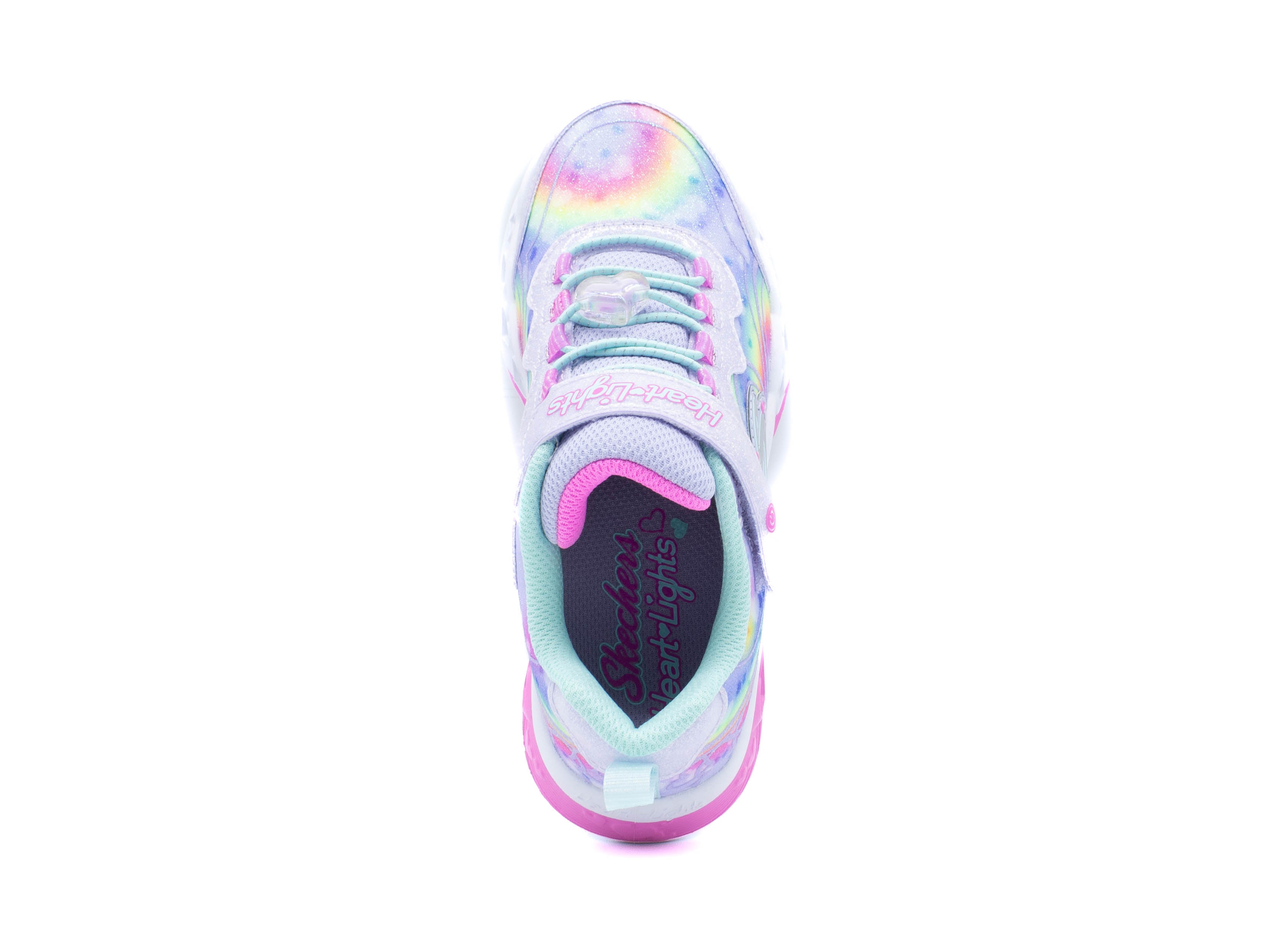 SKECHERS FLUTTER HEART LIGHTS - GROOVY SWIRL