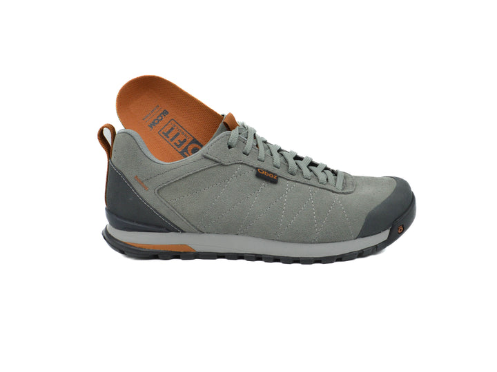 OBOZ Bozeman Low Leather in Charcoal