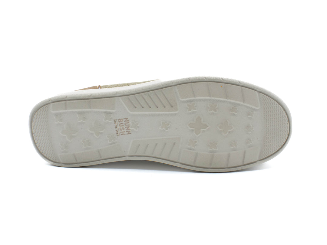 NUNN BUSH BREWSKI  CANVAS MOC TOE VENETIAN SLIP ON