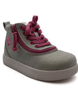 BILLY Grey/Pink D|R Short Wrap High Tops