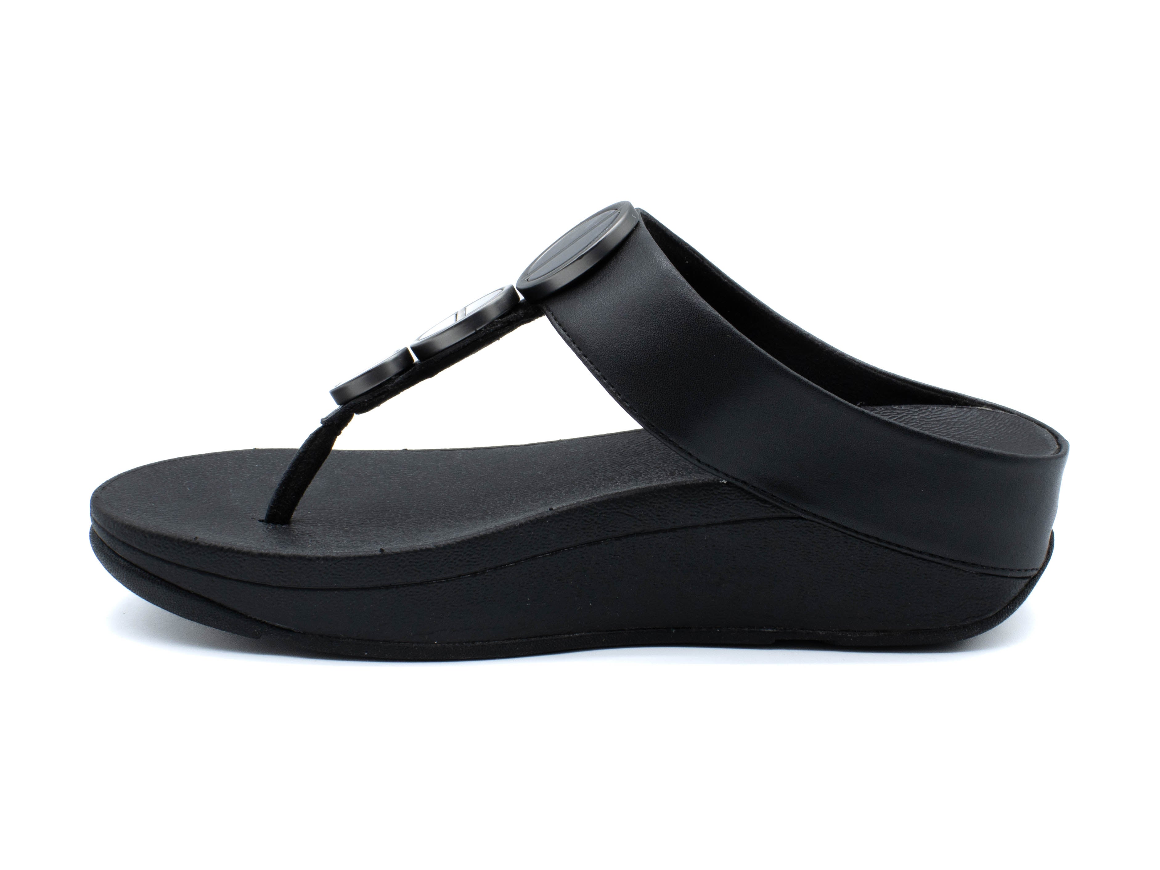 FITFLOP Leather Toe-Post Sandals