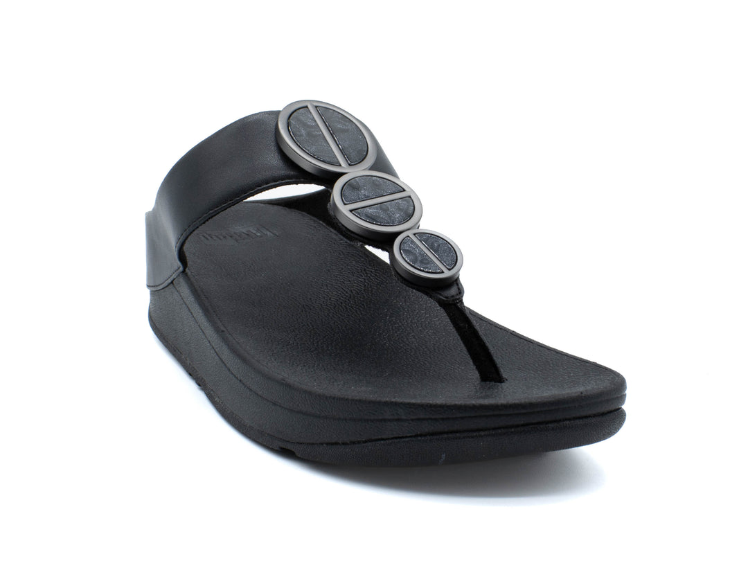 FITFLOP Leather Toe-Post Sandals