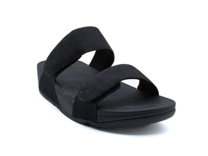 FITFLOP Lulu Adjustable Shimmerlux Slides