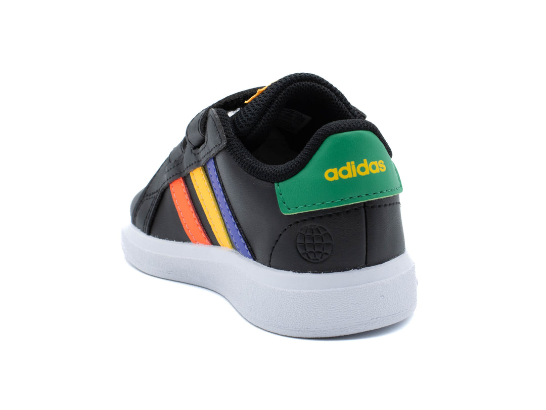 ADIDAS GRAND COURT COURT ELASTIC LACE AND TOP STRAP SHOES