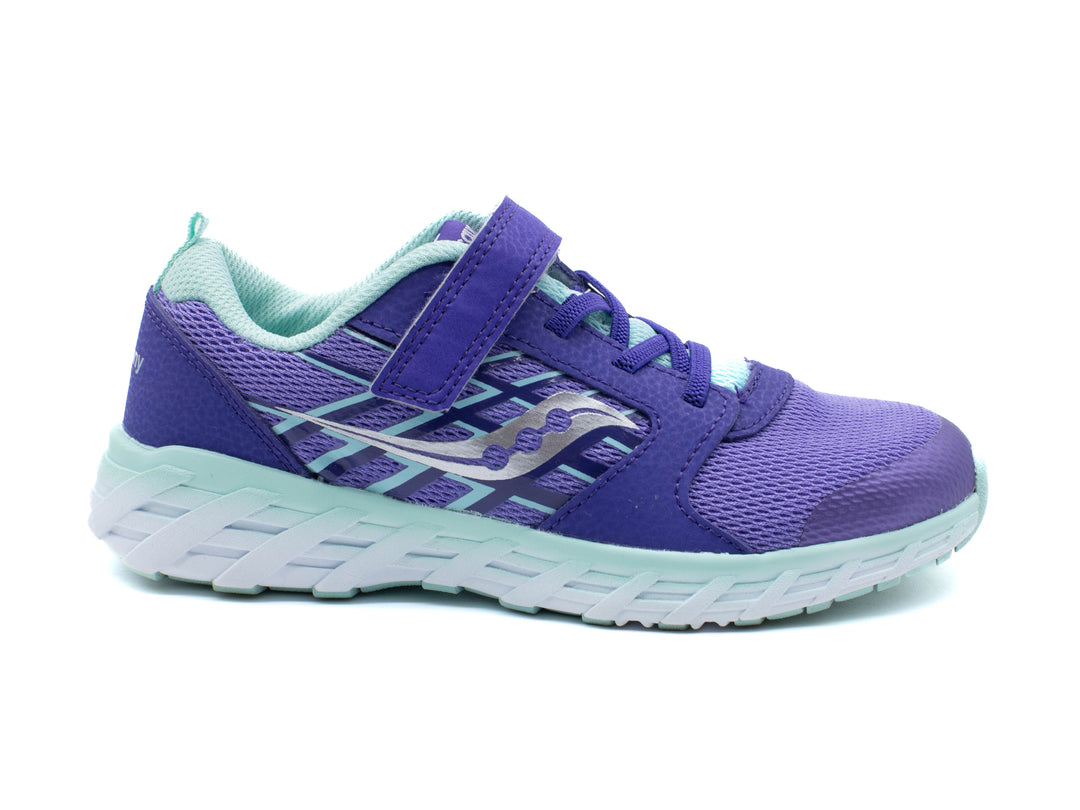 SAUCONY BIG KID'S WIND 2.0 A/C SNEAKER