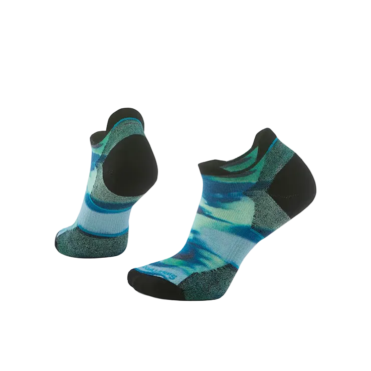 SMARTWOOL Run Brushed Print Low Ankle Socks