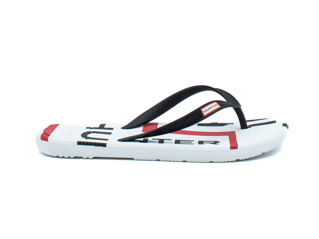 HUNTER Exploded Logo Flip Flop