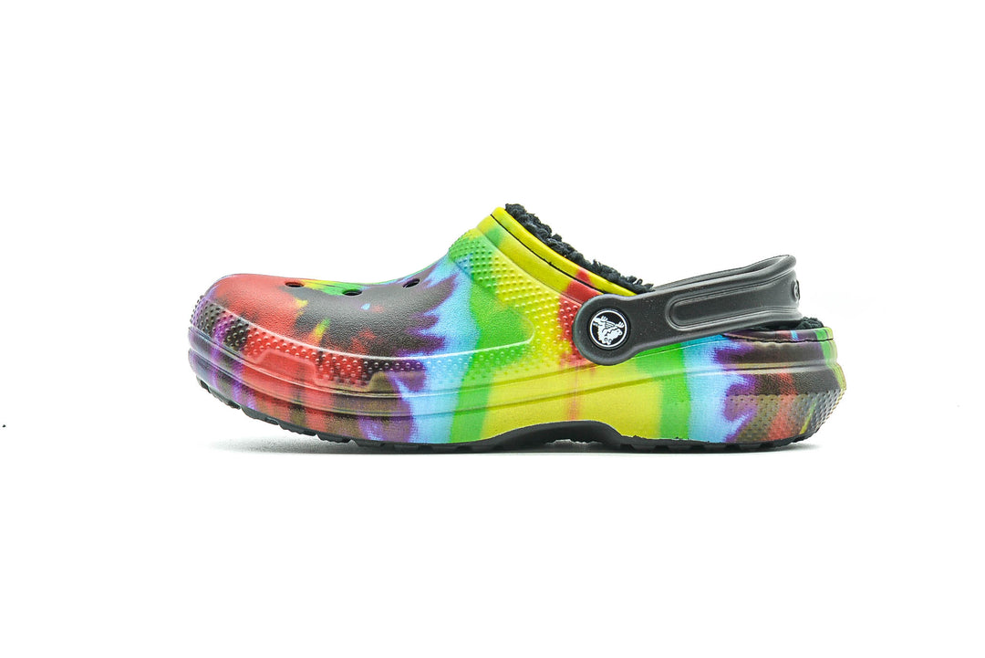 CROCS Classic Lined Tie Dye Clog