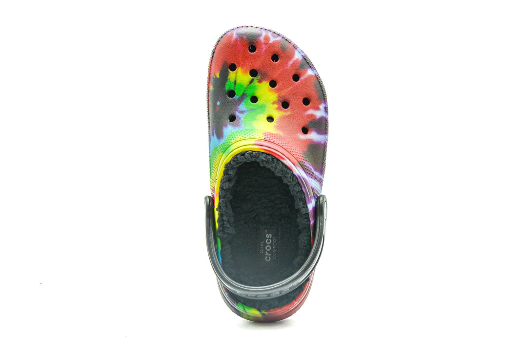 CROCS Classic Lined Tie Dye Clog