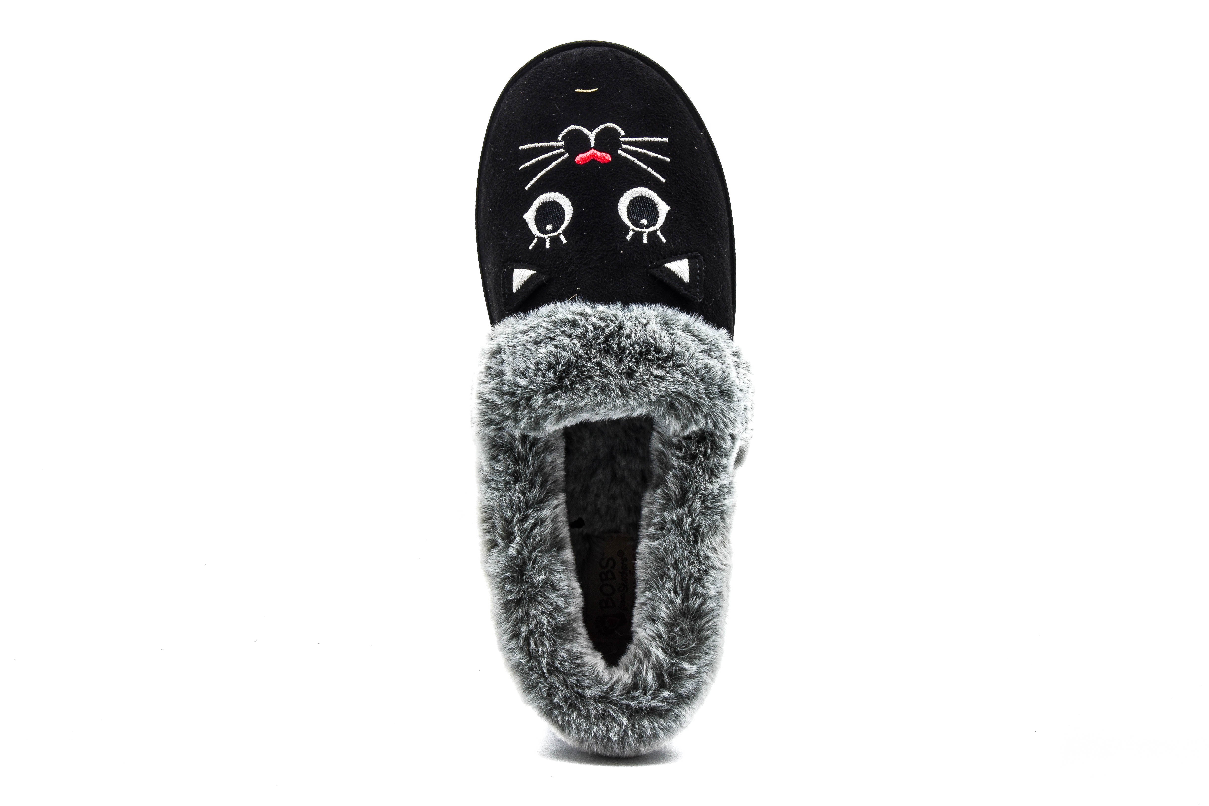 SKECHERS Bobs Too Cozy Meow Pajamas Slippers