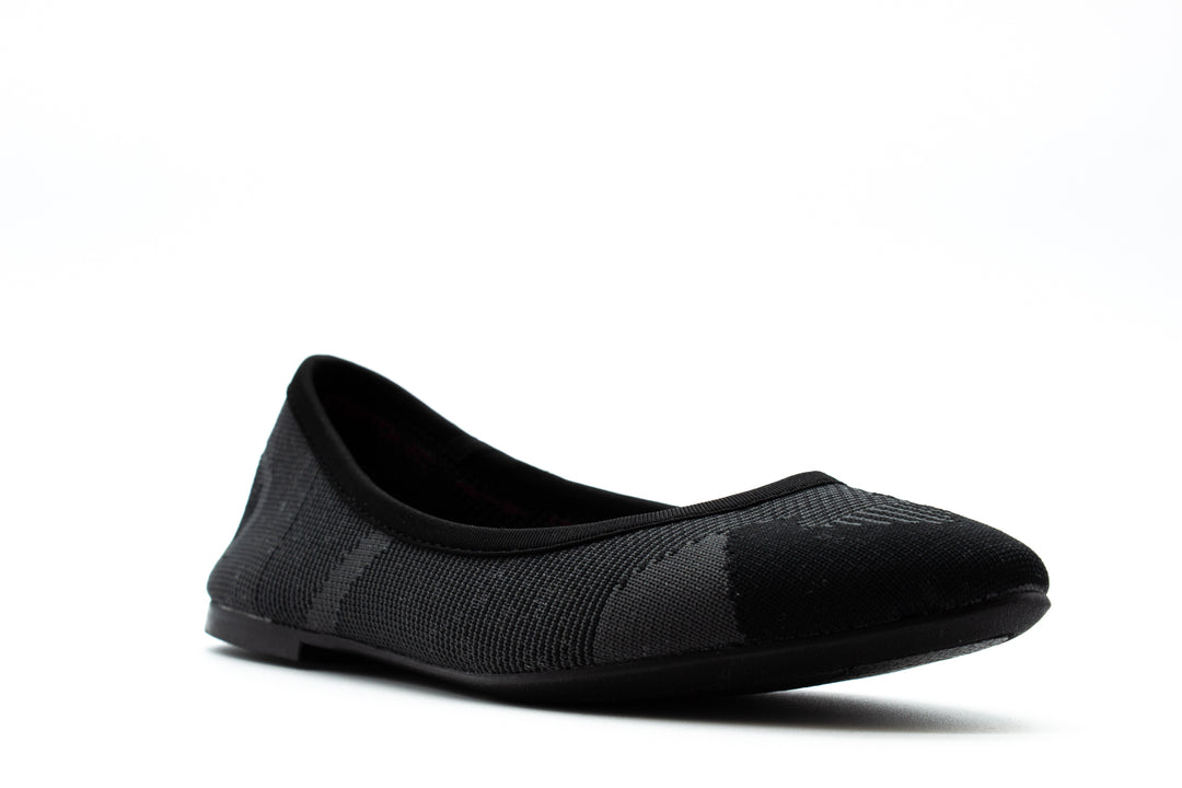 Skechers Cleo-Wham Ballet Flats Black/Charcoal –