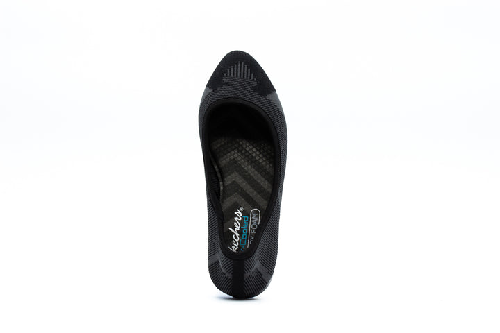 Skechers Cleo-Wham Ballet Flats Black/Charcoal