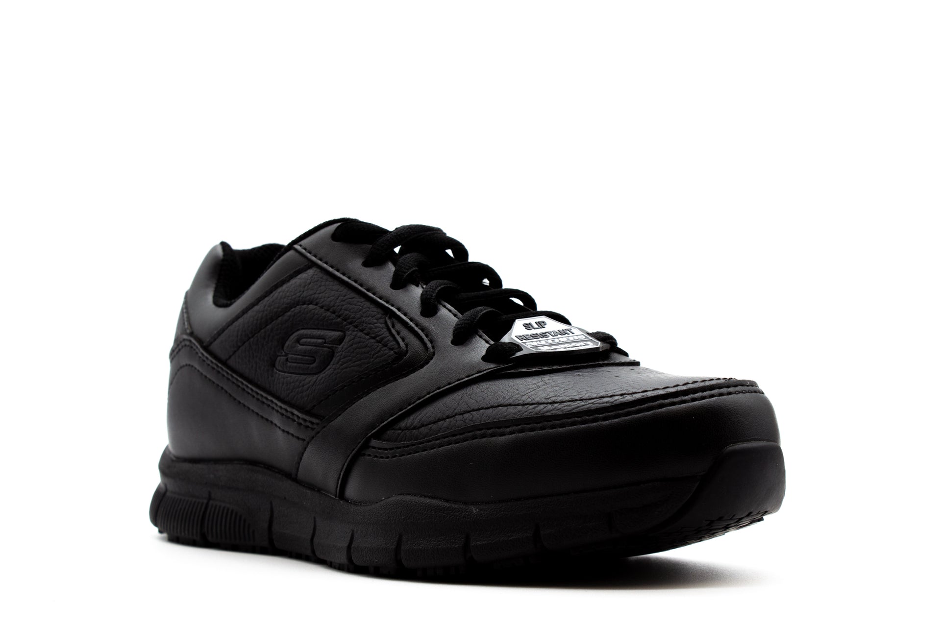 Skechers Men's 77156 Nampa Memory Foam Slip Resistant Work Shoes – That  Shoe Store and More