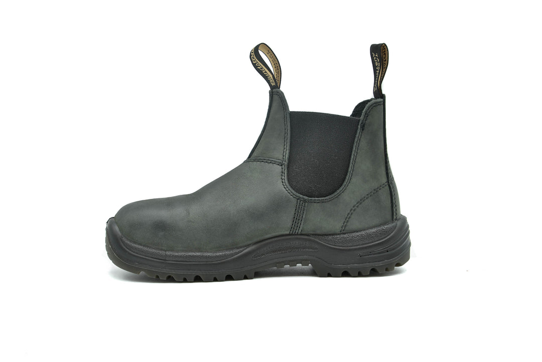 BLUNDSTONE SAFETY 181 Waxy Rustic Black