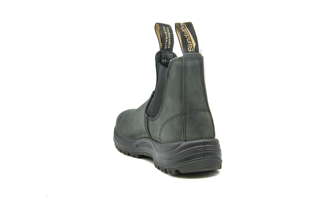 BLUNDSTONE SAFETY 181 Waxy Rustic Black